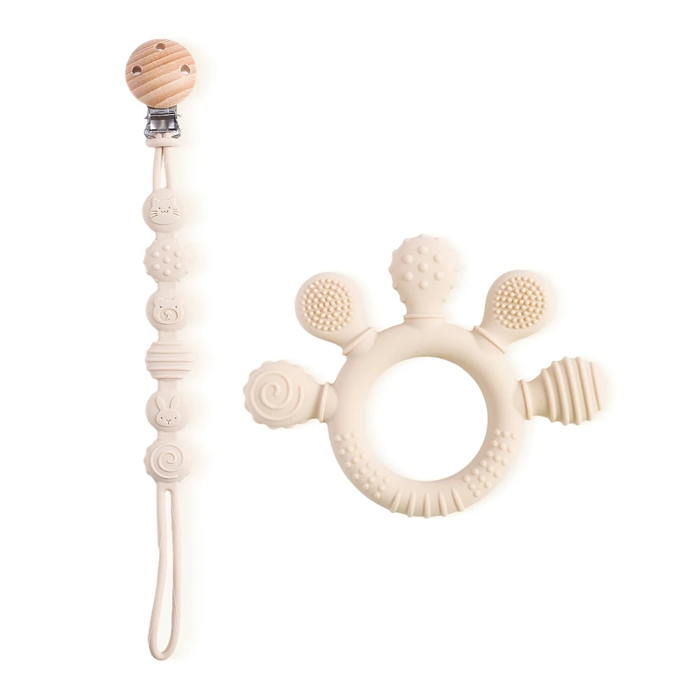BabyBite™ – Zachte Siliconen Bijtring - LittleWonders