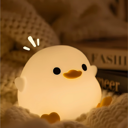 QuackGlow™ – Knijpbare Nachtlamp voor de Kleintjes - LittleWonders