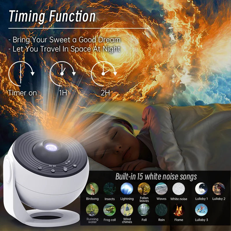 StarProject™ – HD Galaxy Nachtlamp - LittleWonders
