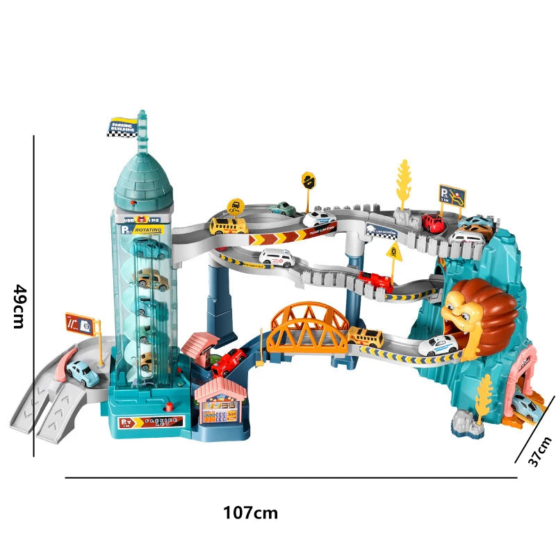LionTrack™ – Racebaan voor Kinderen - LittleWonders