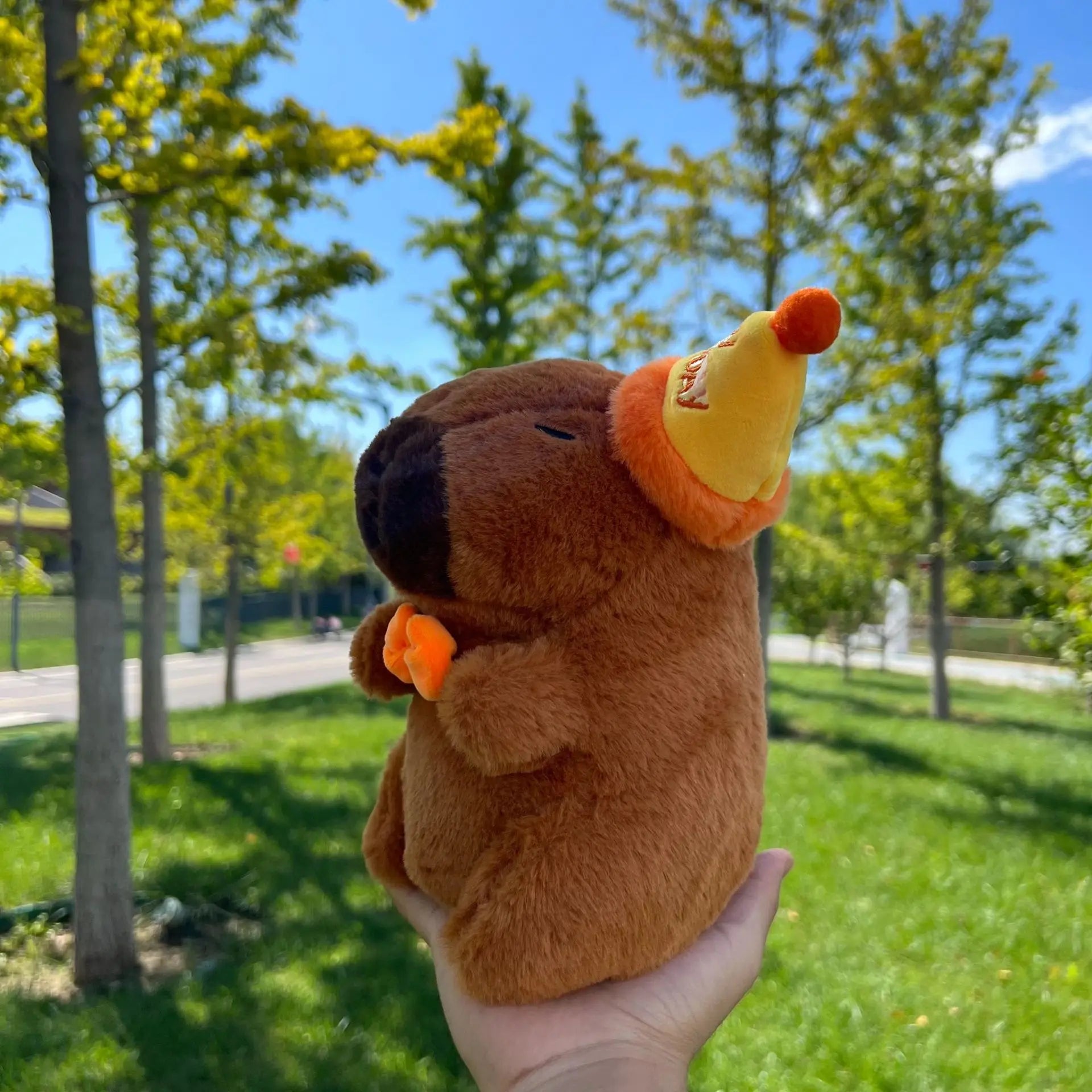 CapyCap™ – 21cm Capybara Pluche Speelgoed - LittleWonders