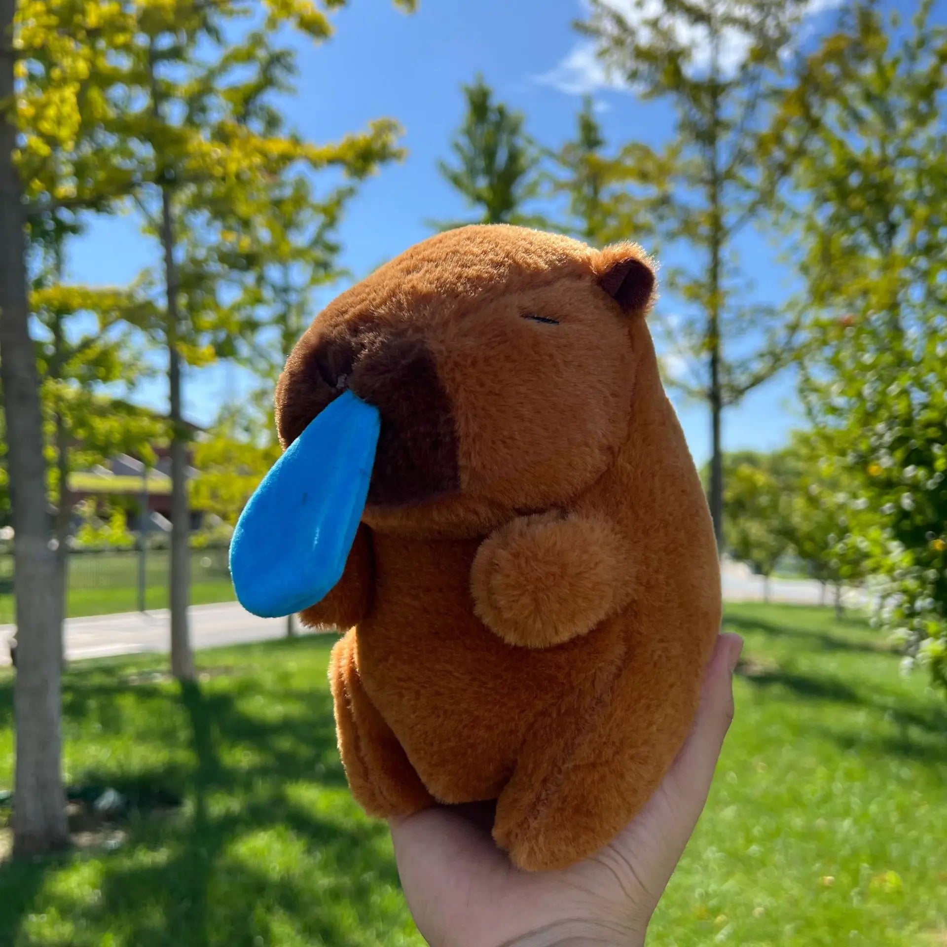 CapyCap™ – 21cm Capybara Pluche Speelgoed - LittleWonders