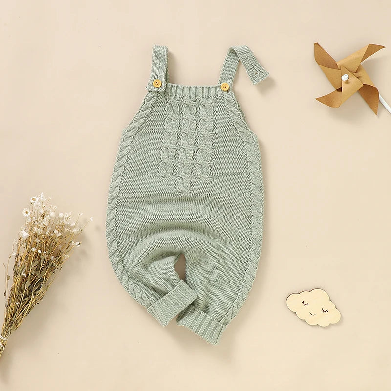 BabyComfy™ – Gebreid Rompertje - LittleWonders