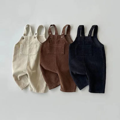 CozyCord™ – Schattige Corduroy Tuinbroek Romper