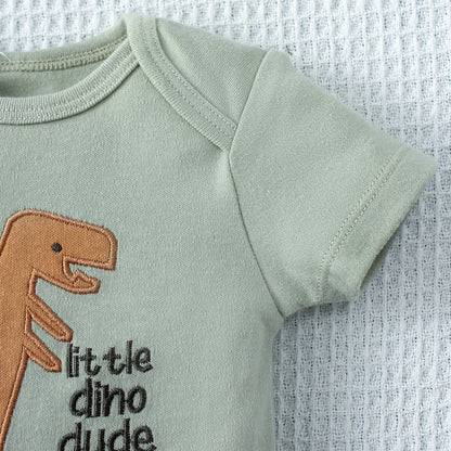 DinoBaby™ – 3- Pack Rompers - LittleWonders