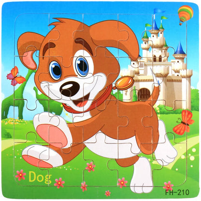 WoodPlay™ – 20-delige 3D Houten Puzzel voor Kinderen - LittleWonders