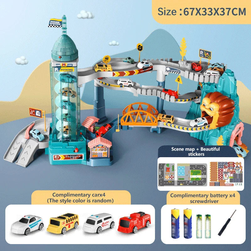LionTrack™ – Racebaan voor Kinderen - LittleWonders