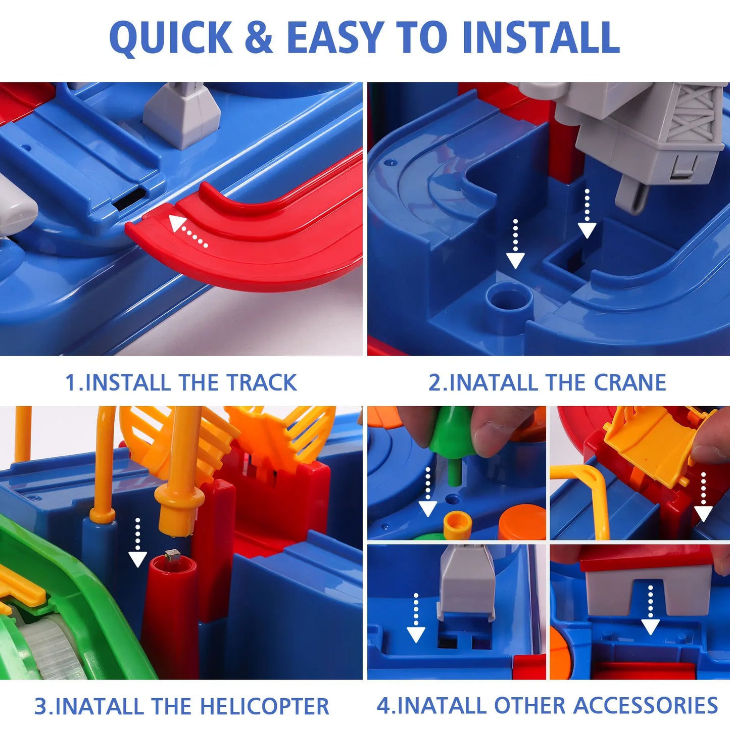 TurboTrack™ – Avontuurlijke Speelset - LittleWonders
