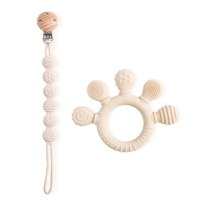 BabyBite™ – Zachte Siliconen Bijtring - LittleWonders