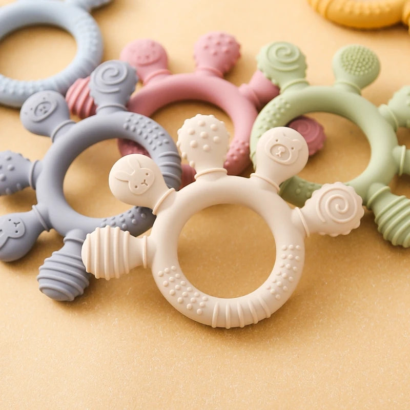 BabyBite™ – Zachte Siliconen Bijtring - LittleWonders