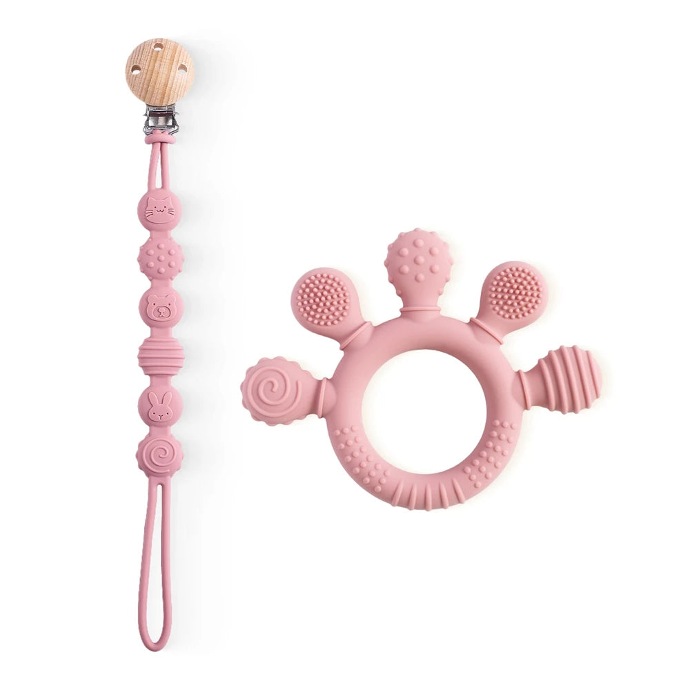 BabyBite™ – Zachte Siliconen Bijtring - LittleWonders