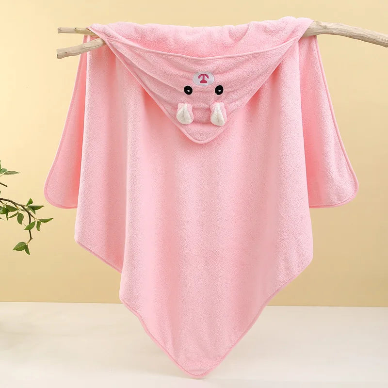 SnuggleSoft™ – Schattige Baby Badhanddoek - LittleWonders