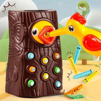 WoodPeckPlay™ – Montessori Magnetisch spel - LittleWonders