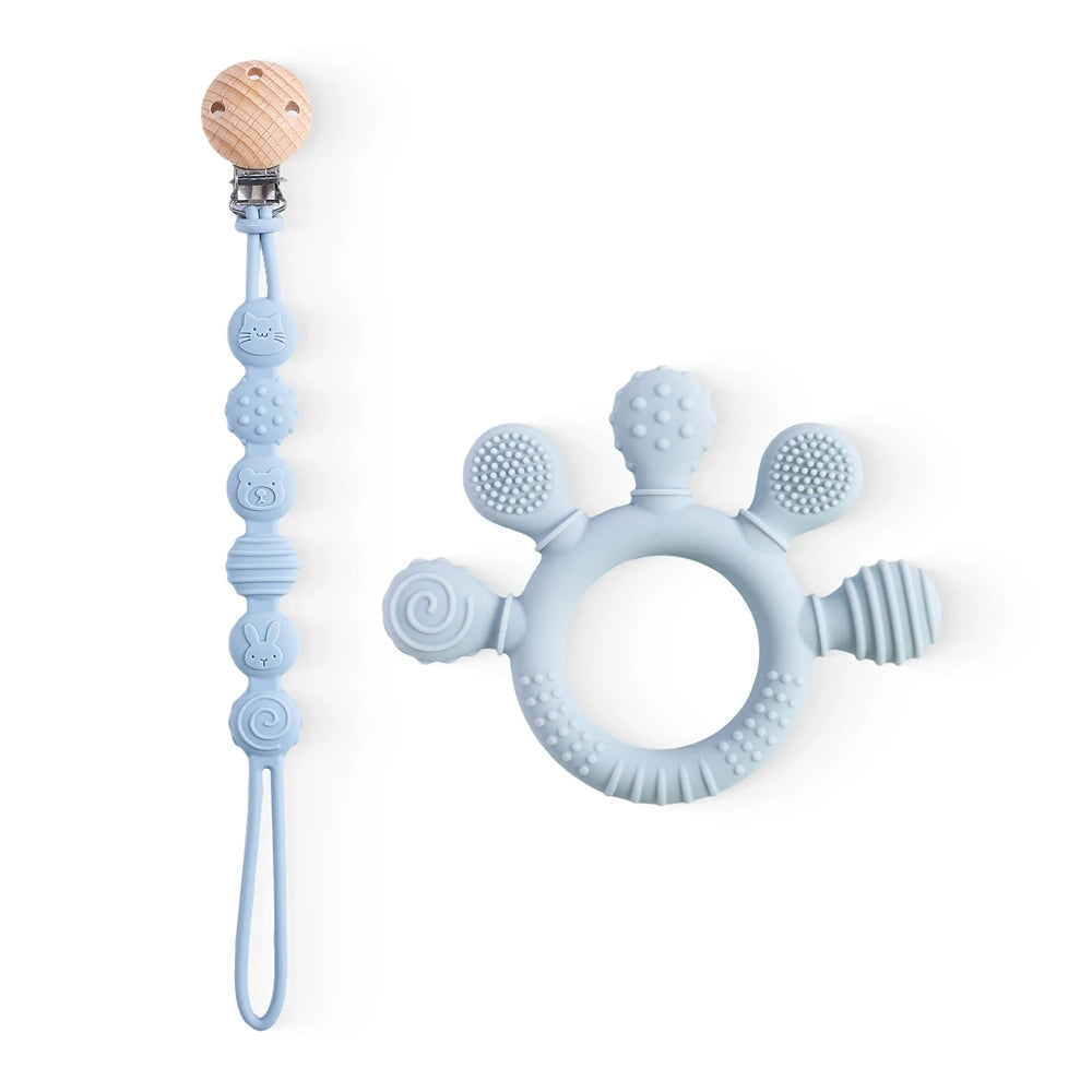 BabyBite™ – Zachte Siliconen Bijtring - LittleWonders