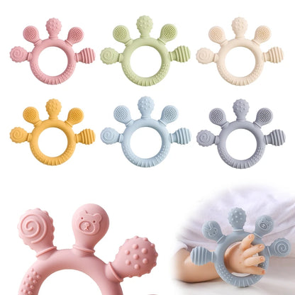 BabyBite™ – Zachte Siliconen Bijtring - LittleWonders
