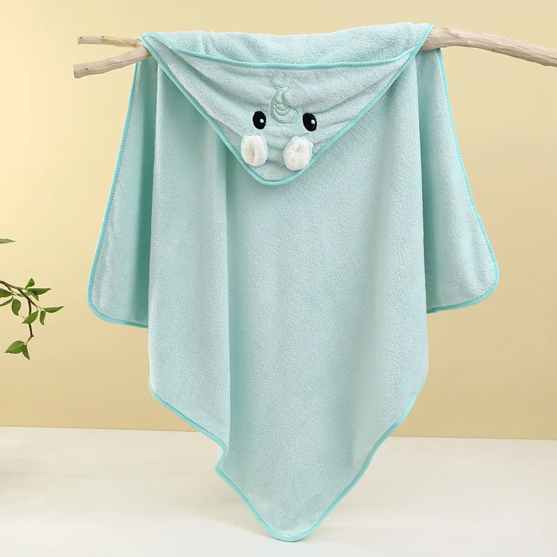 SnuggleSoft™ – Schattige Baby Badhanddoek - LittleWonders