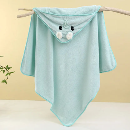 SnuggleSoft™ – Schattige Baby Badhanddoek - LittleWonders