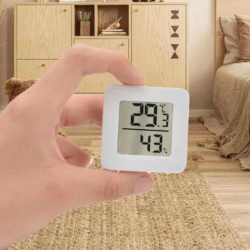 MiniTemp™  Mini LCD Thermometer/Hygrometer 4 Stuks - LittleWonders