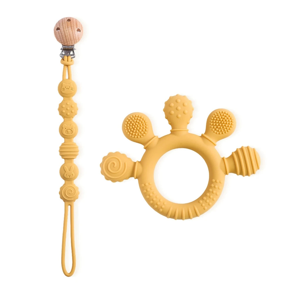 BabyBite™ – Zachte Siliconen Bijtring - LittleWonders